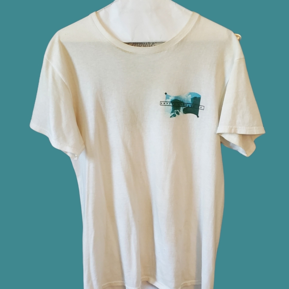 White surfer type shirt